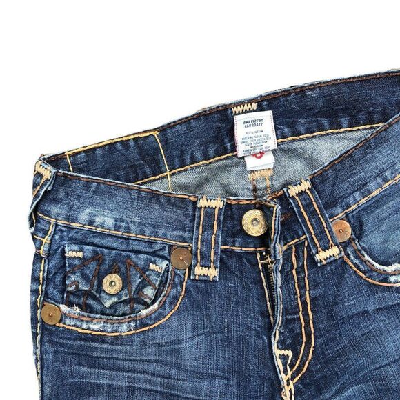 TRUE Religion Jeans Size 29 BILLY SUPER T Blue - Picture 6 of 7